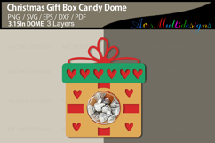 Christmas Gift Box Candy Dome Product Image 2