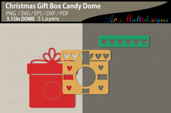 Christmas Gift Box Candy Dome Product Image 3