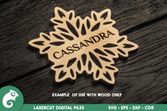 Christmas Gift Tags svg, Christmas ornament svg Product Image 4