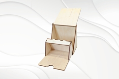 Christmas House, Gift Box, laser cutting vector design. Product Image 3