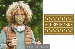 Christmask with Christmas Tree Pattern for Medical Mask Product Image 1