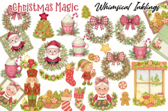Christmas Magic Sublimation/DTF Clipart Product Image 1