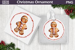 Gingerbread Christmas Ornament | Gingerbread Man Ornament Product Image 1