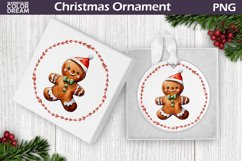 Gingerbread Christmas Ornament | Gingerbread Man Ornament Product Image 1
