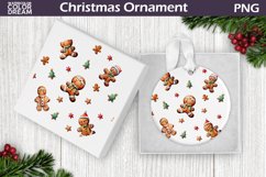 Gingerbread Christmas Ornament | Gingerbread Man Ornament Product Image 1