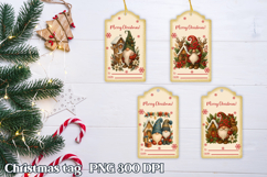 Christmas tags printable bundle | Christmas gnome gift tag Product Image 6