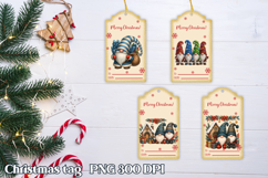 Christmas tags printable bundle | Christmas gnome gift tag Product Image 7