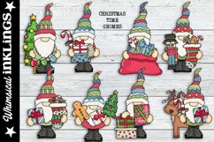 Christmas Time Gnomes For Sublimation and Crafting Product Image 1