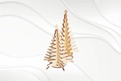 Christmas tree design, ready laser cut. Drawing for laser. Product Image 3