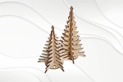 Christmas tree design, ready laser cut. Drawing for laser. Product Image 6