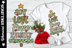 Christmas Tree Word Art Sublimation Clipart Product Image 1