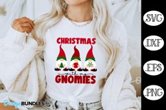 Christmas With My Gnomies Svg | Christmas Gnome Svg Product Image 1