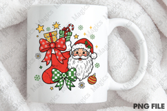 Christmas Retro Santa Cluas Png Product Image 4