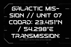 Chrome Quantum - Futuristic Font Product Image 5