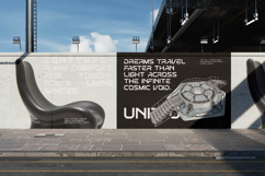 Chrome Quantum - Futuristic Font Product Image 13