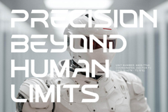 Chrome Quantum - Futuristic Font Product Image 17