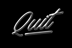 Chrome Text Effect Style Product Image 2