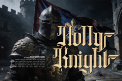 Chronicle Reign | Blackletter Font Product Image 5