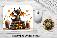 Christmas dragon mouse pad bundle | Christmas mousepad Product Image 2