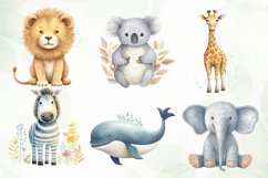 Chubby Animals Children’s Book Clipart Product Image 4