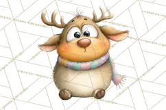 Chubby Critters PNG, Cute Woodland Animal Clipart Png Product Image 2