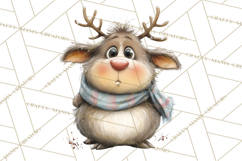 Chubby Critters PNG, Cute Woodland Animal Clipart Png Product Image 3