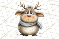 Chubby Critters PNG, Cute Woodland Animal Clipart Png Product Image 3