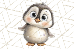Chubby Critters PNG, Cute Woodland Animal Clipart Png Product Image 4