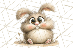 Chubby Critters PNG, Cute Woodland Animal Clipart Png Product Image 2