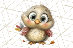 Chubby Critters PNG, Cute Woodland Animal Clipart Png Product Image 3
