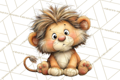 Chubby Critters PNG, Cute Woodland Animal Clipart Png Product Image 2