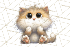 Chubby Critters PNG, Cute Woodland Animal Clipart Png Product Image 5