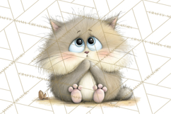 Chubby Critters PNG, Cute Woodland Animal Clipart Png Product Image 2