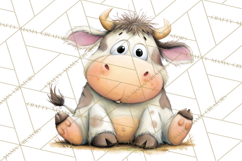 Chubby Critters PNG, Cute Woodland Animal Clipart Png Product Image 4