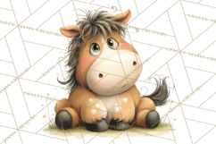Chubby Critters PNG, Cute Woodland Animal Clipart Png Product Image 2