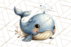 Chubby Critters PNG, Cute Woodland Animal Clipart Png Product Image 4
