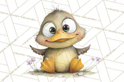 Chubby Critters PNG, Cute Woodland Animal Clipart Png Product Image 3