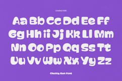 Chubby Gum - A Playful Chunky Display Font Product Image 13