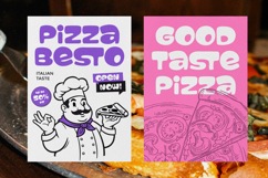 Chubby Gum - A Playful Chunky Display Font Product Image 5