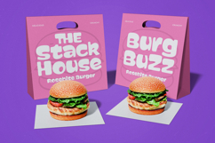 Chubby Gum - A Playful Chunky Display Font Product Image 7