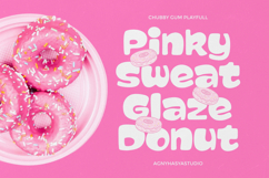 Chubby Gum - A Playful Chunky Display Font Product Image 9