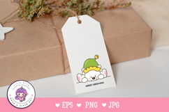 Chubby Polar bear sleep Cute Christmas winter animals kawaii Product Image 3