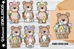 Chubby Bear Easter Sublimation Clipart Product Image 1