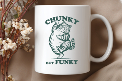 Chunky But Funky Cat SVG | Funny Fat Cat Clipart | Cute PNG Product Image 3