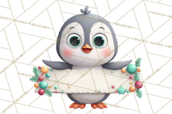Christmas Clay-Style Clipart, Holiday Characters and Props Product Image 4