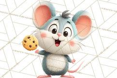 Christmas Clay-Style Clipart, Holiday Characters and Props Product Image 3