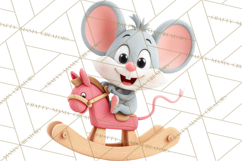 Christmas Clay-Style Clipart, Holiday Characters and Props Product Image 5