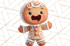 Christmas Clay-Style Clipart, Holiday Characters and Props Product Image 4