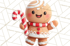 Christmas Clay-Style Clipart, Holiday Characters and Props Product Image 5