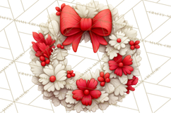 Christmas Clay-Style Clipart, Holiday Characters and Props Product Image 3